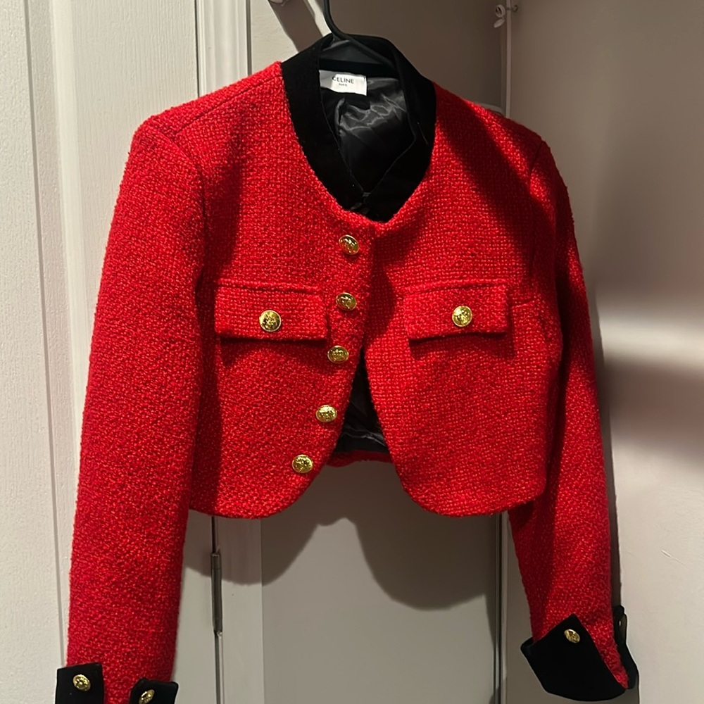 Celine crop jacket